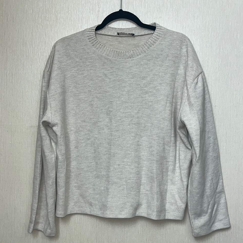 Zara Cream Lightweight Sweater